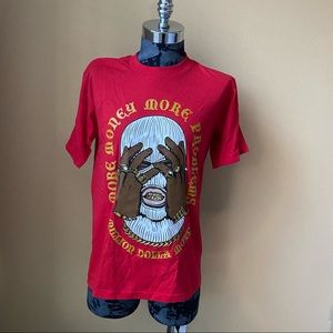 Million Dolla Motive MORE MONEY MORE PROBLEMS Tee Size Medium
